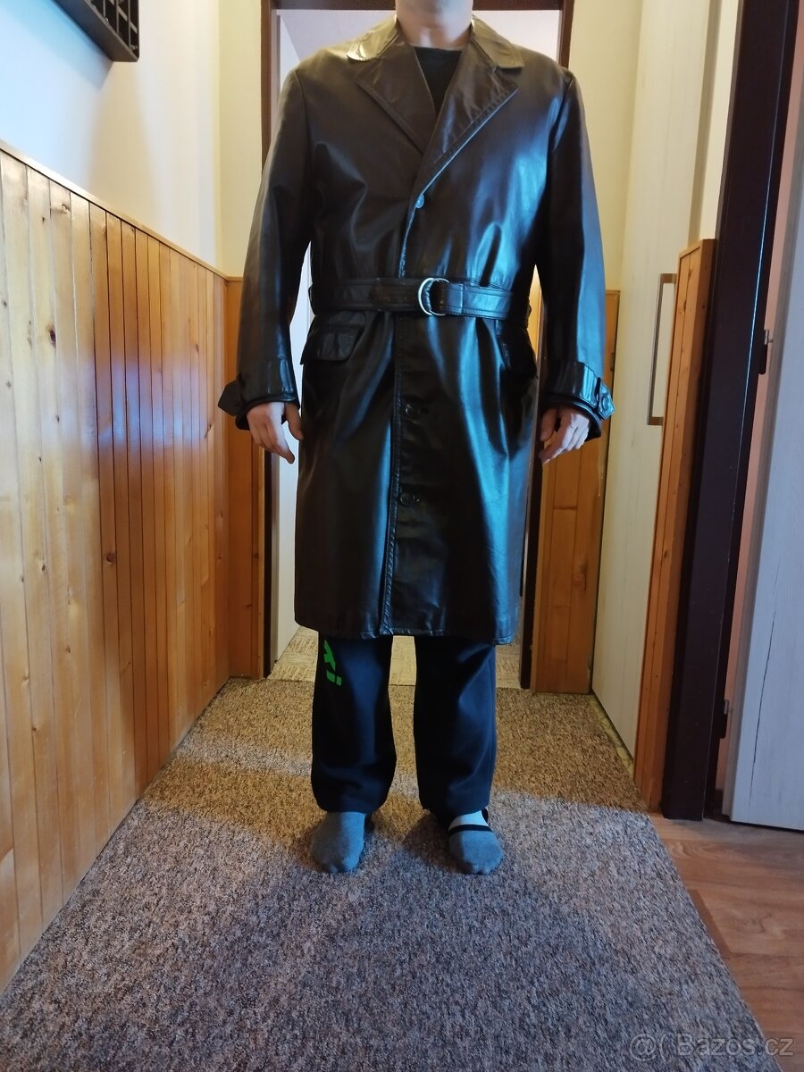 Kožený kabát
