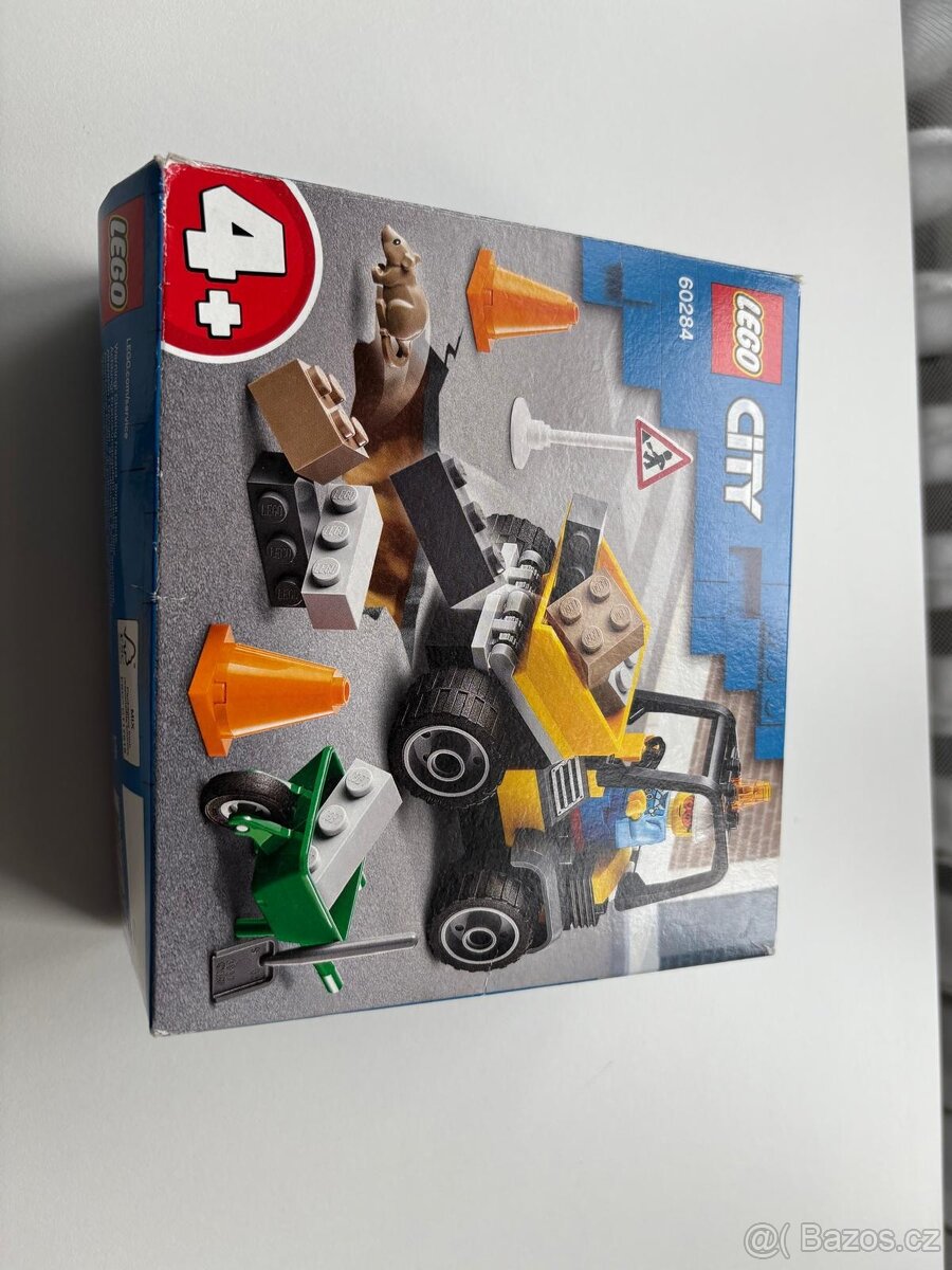 Lego city 60284 Žlutý kolový nakladač