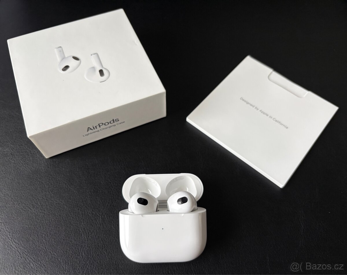 Apple AirPods 3 generace v záruce