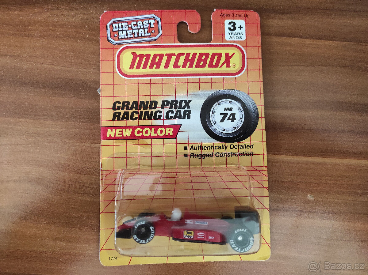 1993 Matchbox Grand Prix Racing Car - MB74