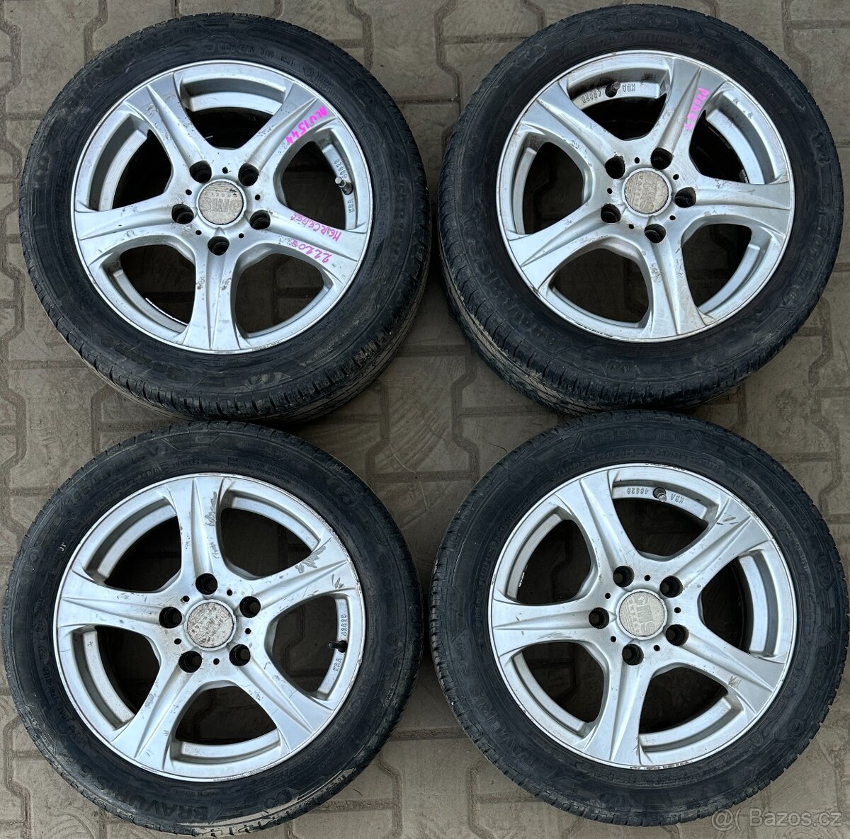 Prodám ALU kola Mercedes Benz č. 1544