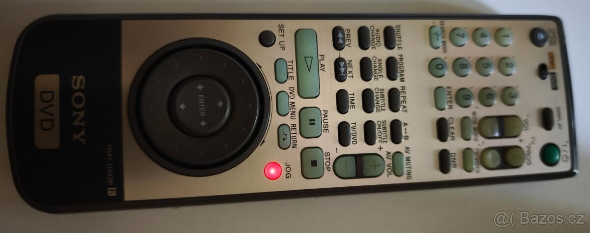 Dálkový Ovladač SONY RMT-D107P pro DVP-S7700,čti popis