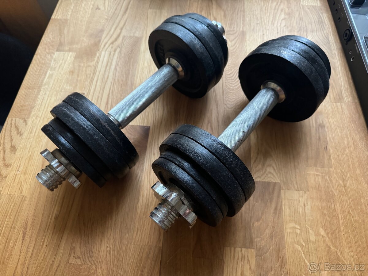 Sada činek na posilování 16,5 kg