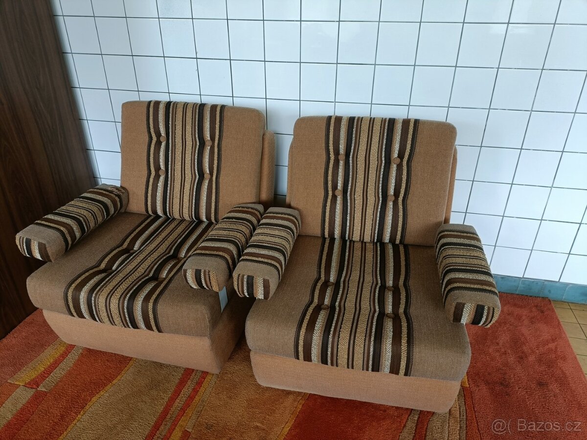 🪑 Retro křesla – vintage klasika, která oživí každý prostor