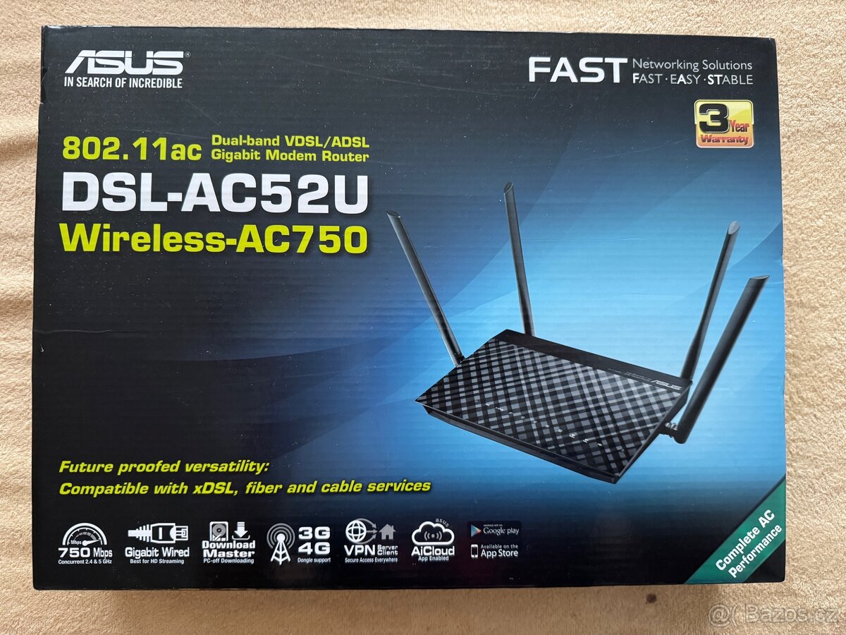 Router ASUS faster