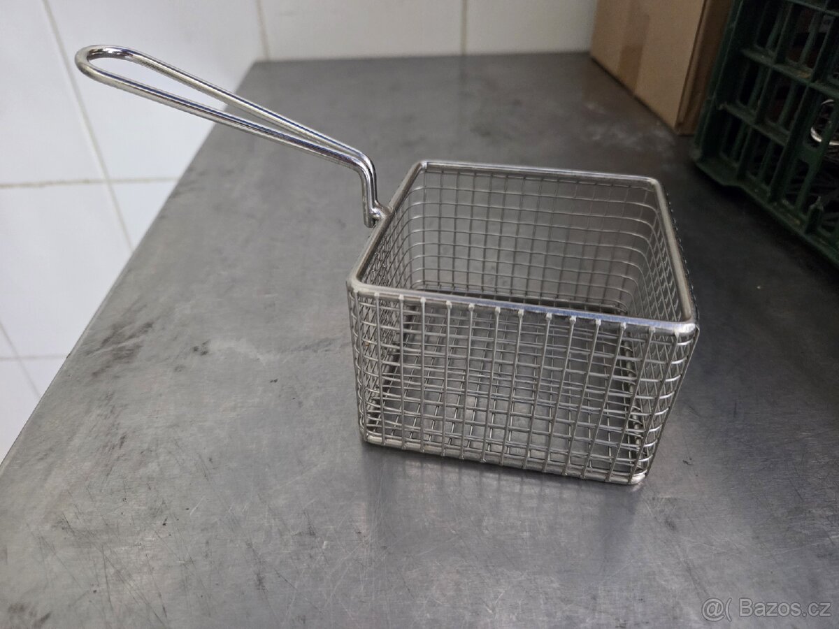Servírovací fritovací košík, 42 ks