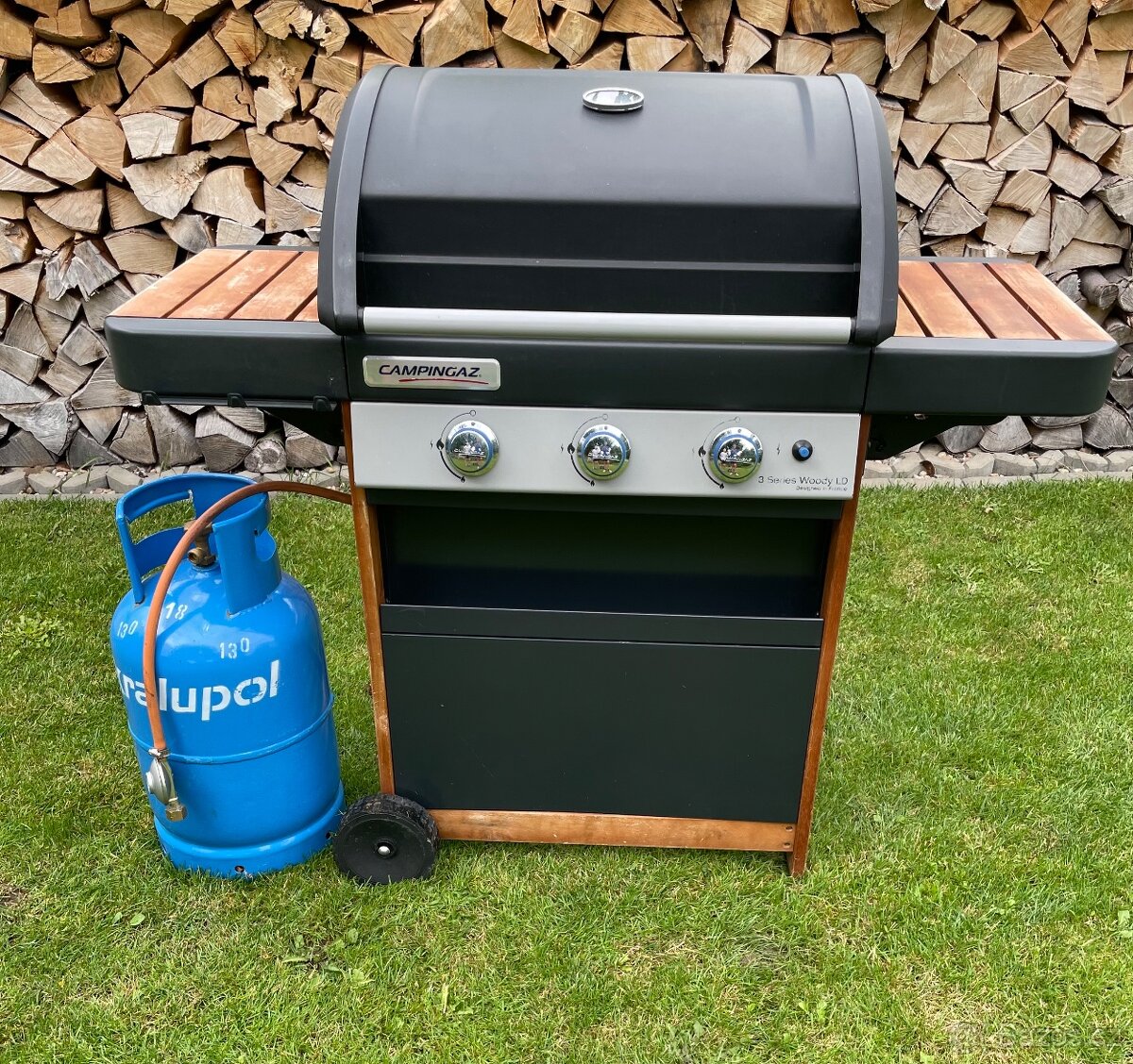 Plynový gril Campingaz 3 Series Woody LD