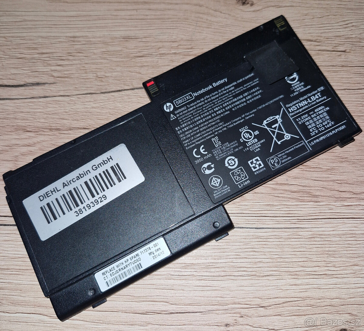 Baterie notebook HP SB03XL HP EliteBook