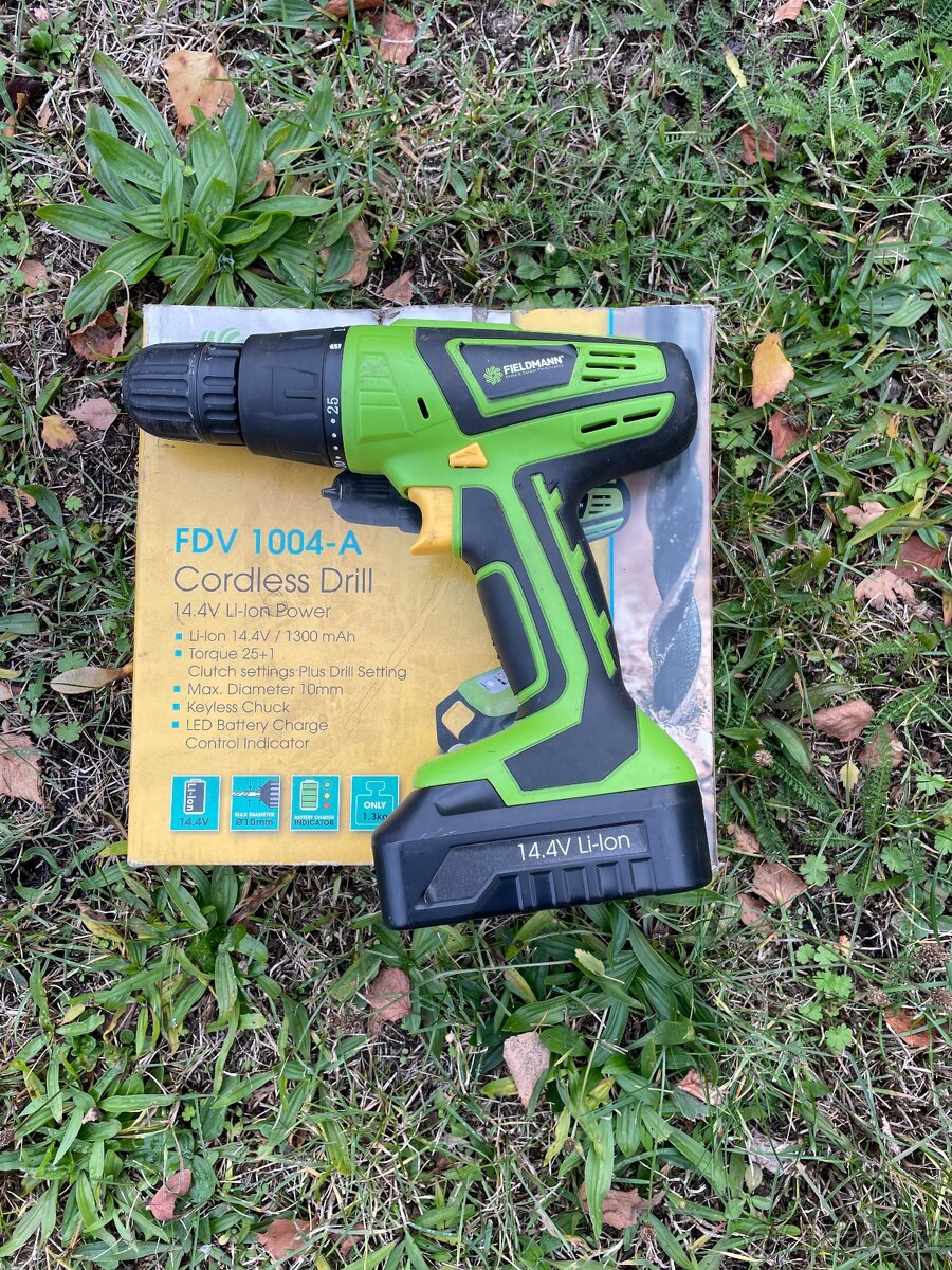 Aku vrtačka Fieldmann FDV 1004-A