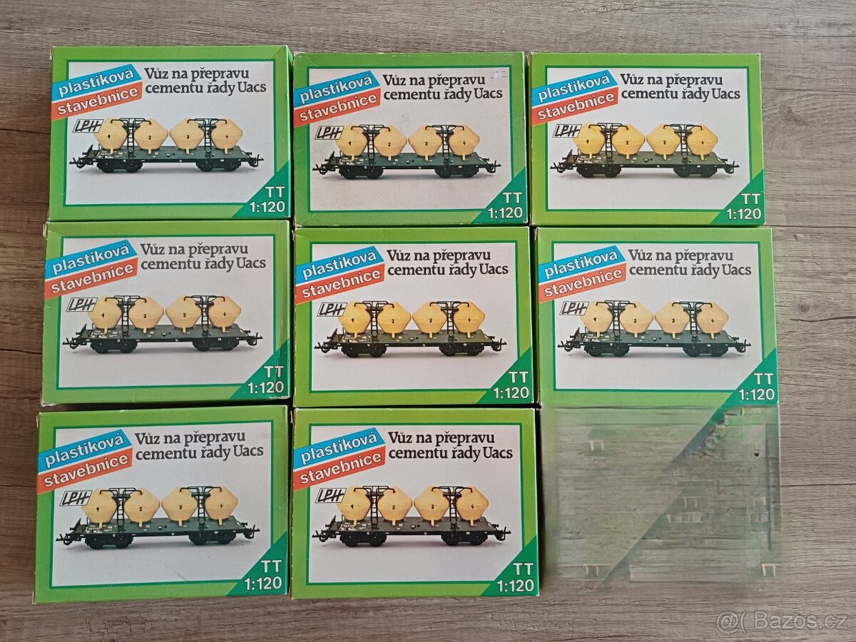 Stavebnice nákladních vagonů. TT