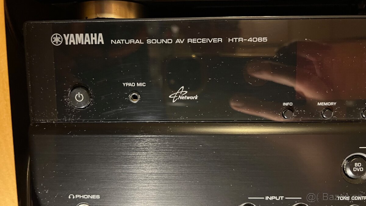 REZERVACE: Yamaha HTR-4065 (HDMI, AirPlay, USB, NET.Radio)