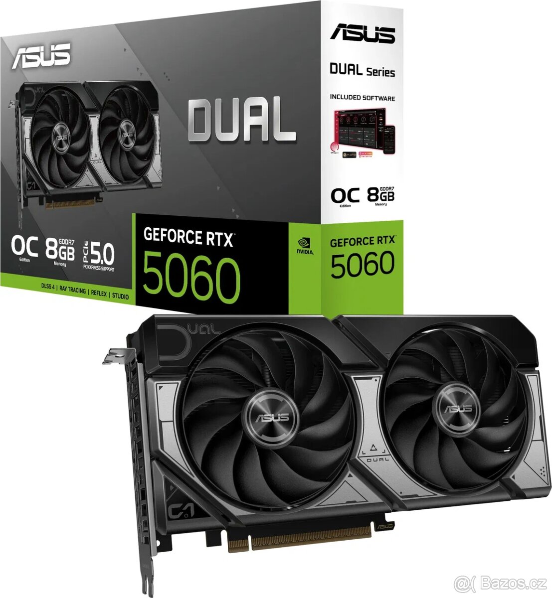 ASUS DUAL GeForce RTX 5060 8G OC - záruka