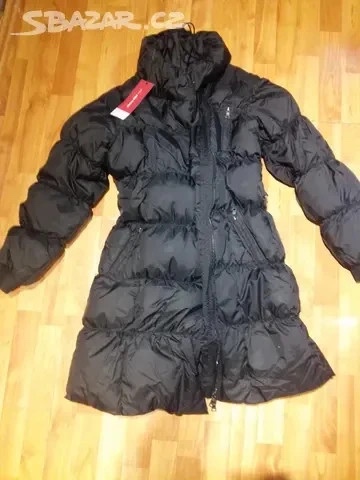 Pietro Filipi perova bunda cerna kabat dlouhy 42