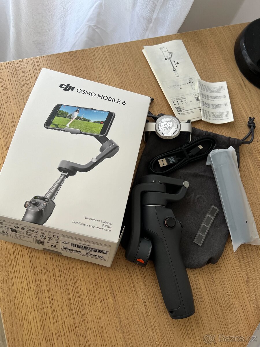 Stabilizátor DJI Osmo Mobile 6 (nepoužitý)