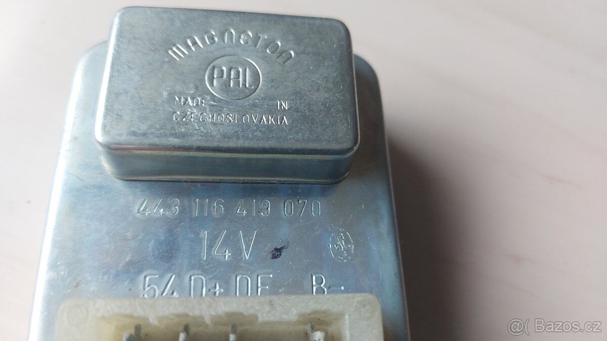 Dobíjecí relé PAL 14V pro Škoda