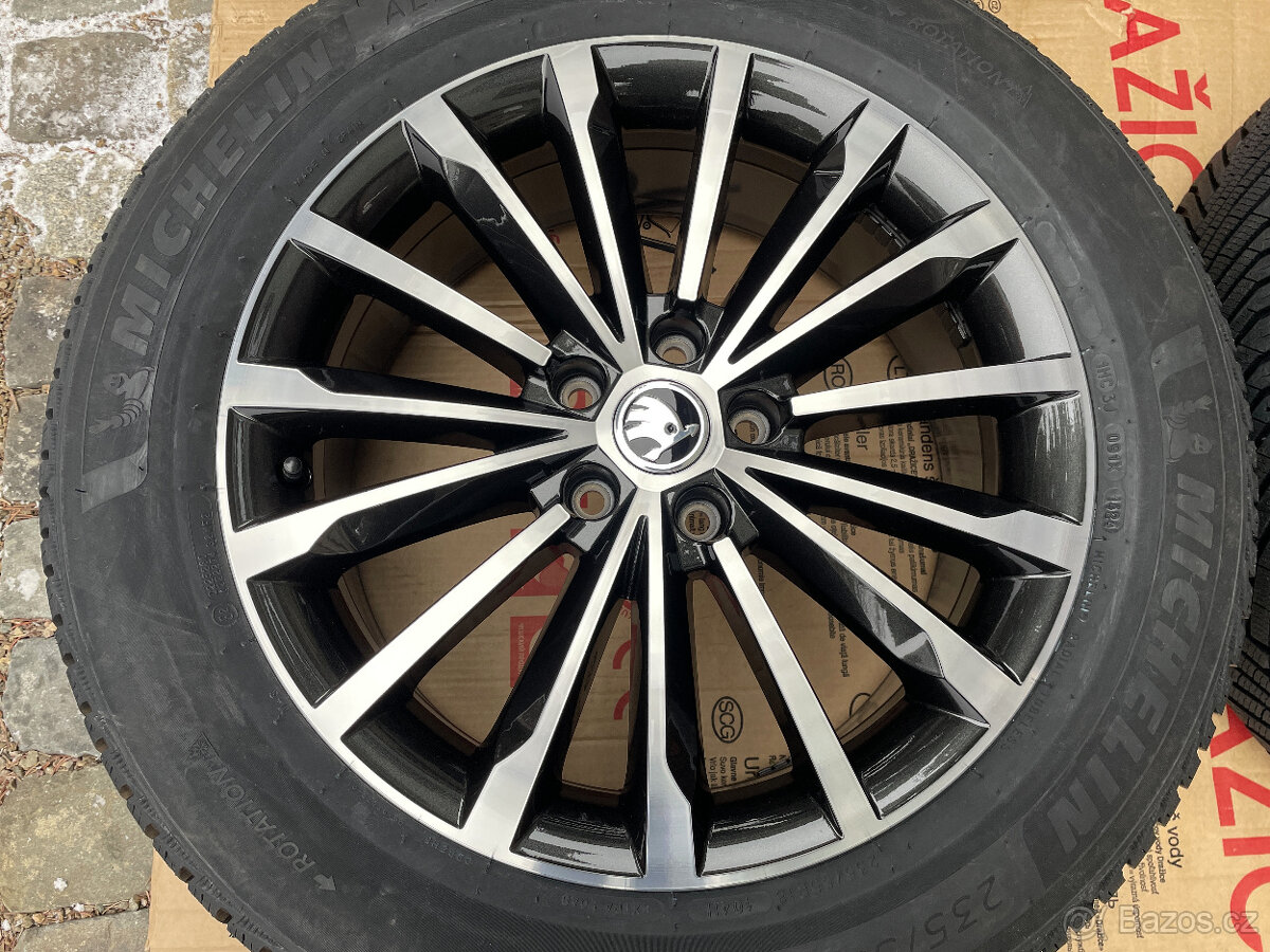 KODIAQ R18 NOVÁ ZIMNÍ SADA TRINITY MICHELIN 235/55/18 2024