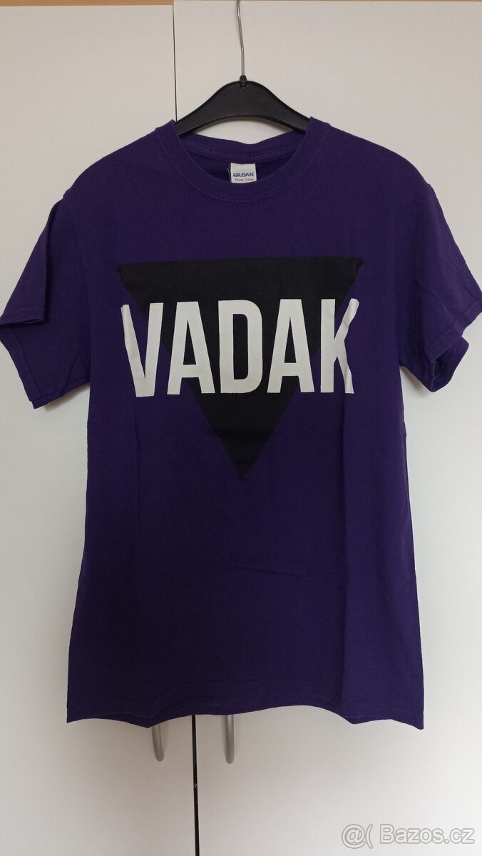 Tričko fialové VADAK s krátkým rukávem, vel. S