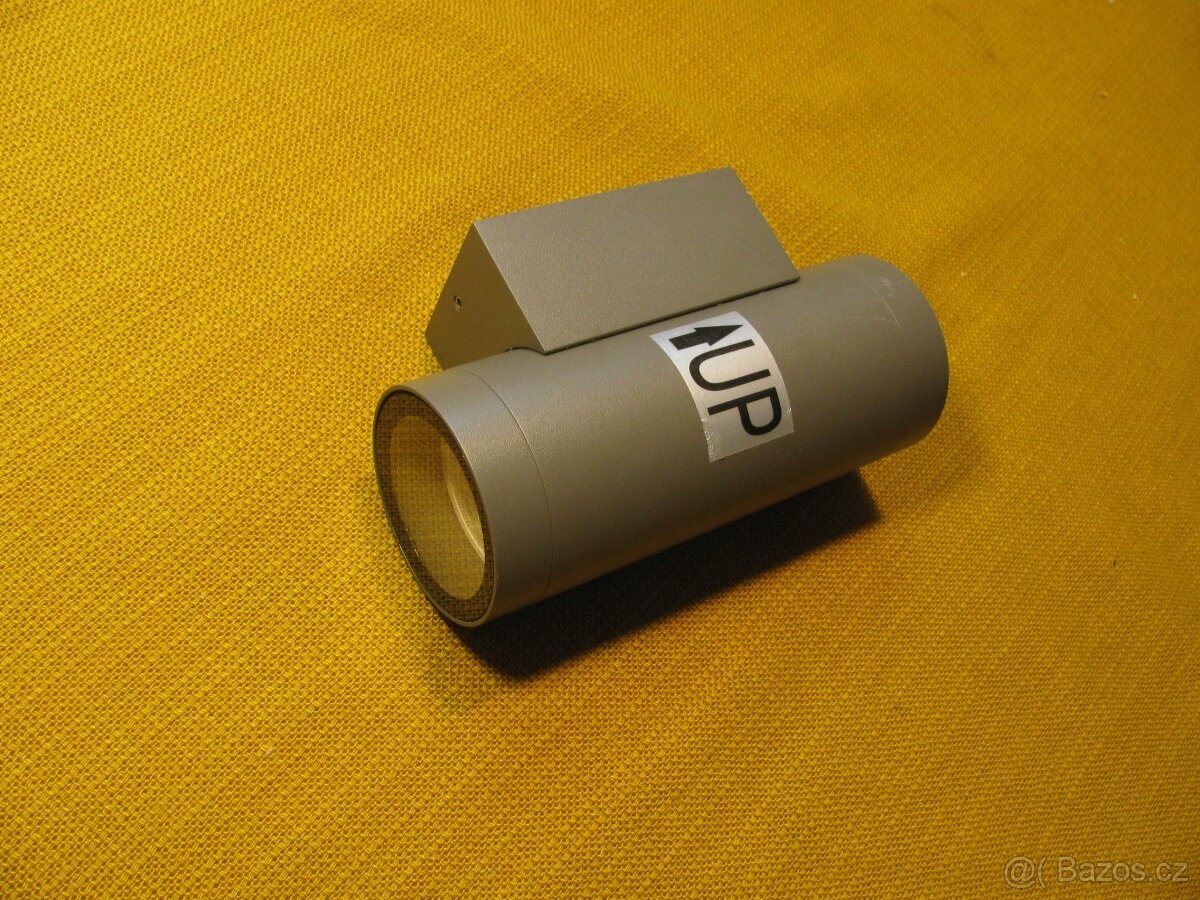 Lampa 2x GU10 masivní hliníkové tělo