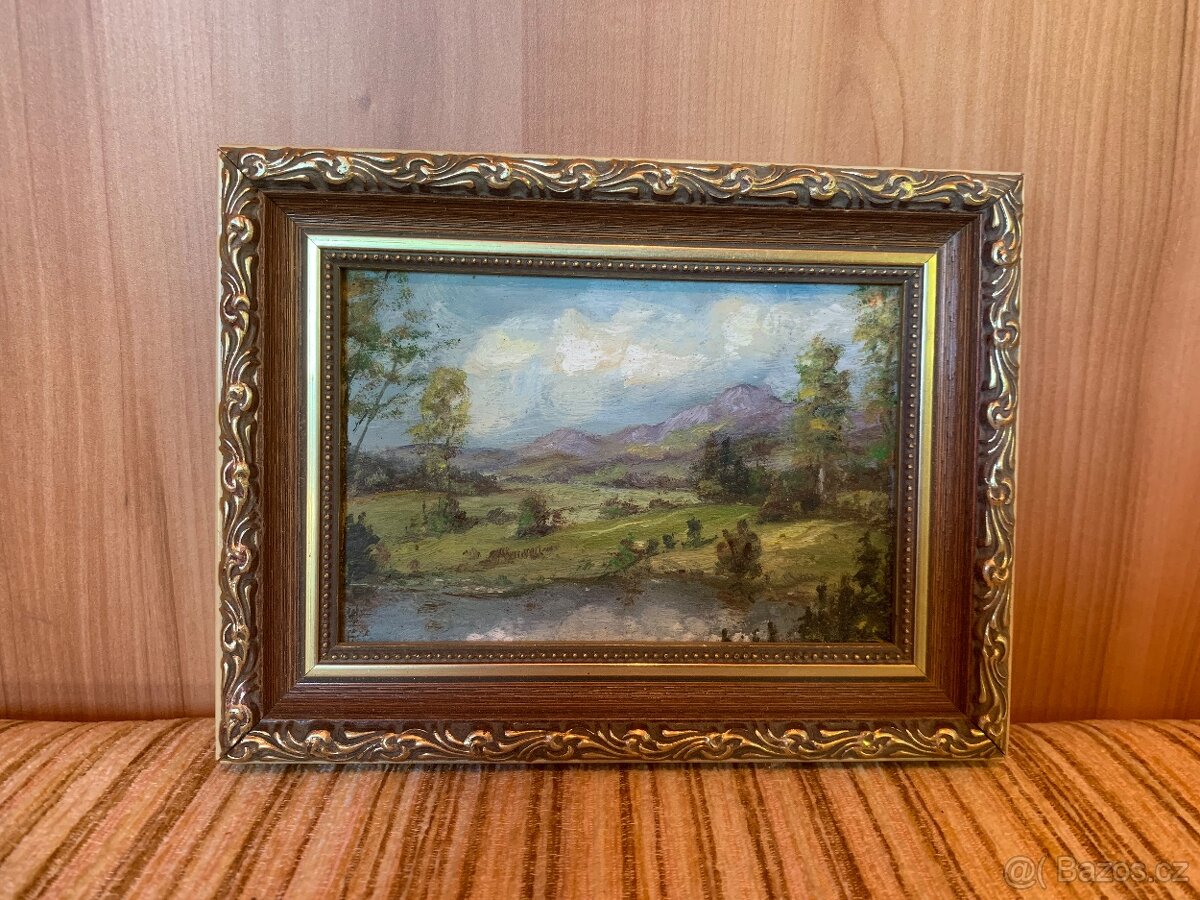 Prodám set obrazů různého formátu a techniky