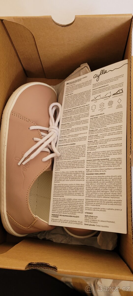 Dívčí barefoot zn. Aylla