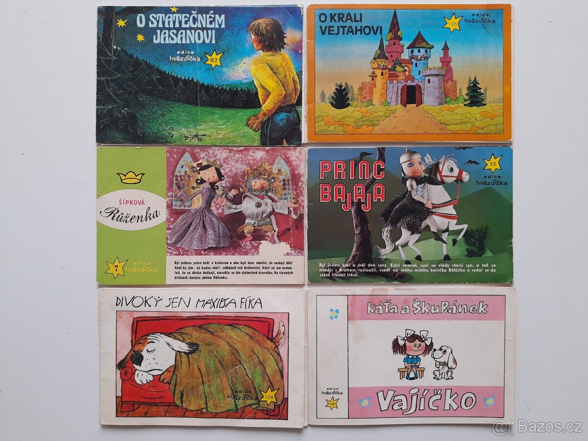 Edice Hvězdička (set 15) - leporela (6x)