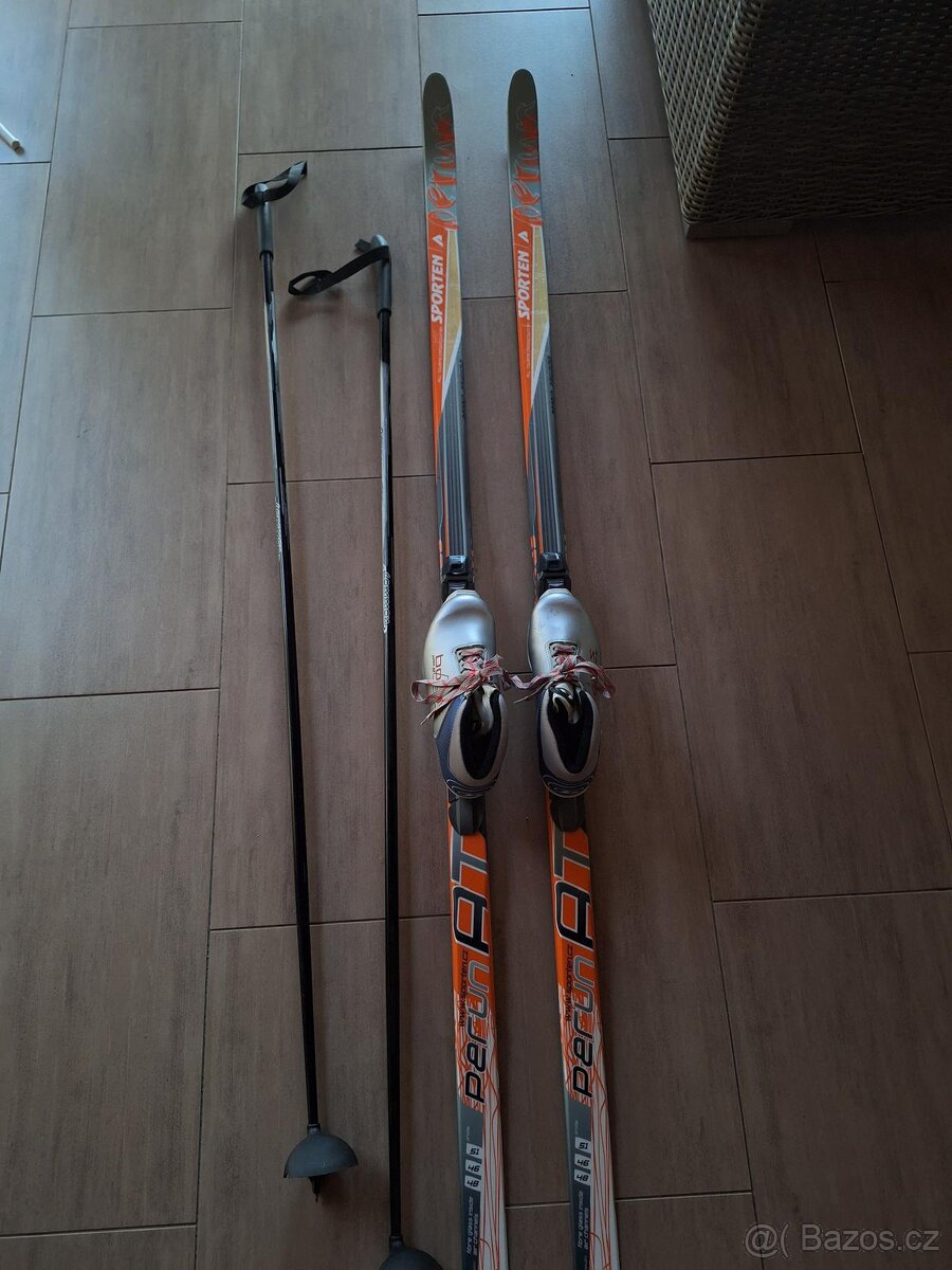 Sada běžeckého lyžování - běžky, boty, hůlky