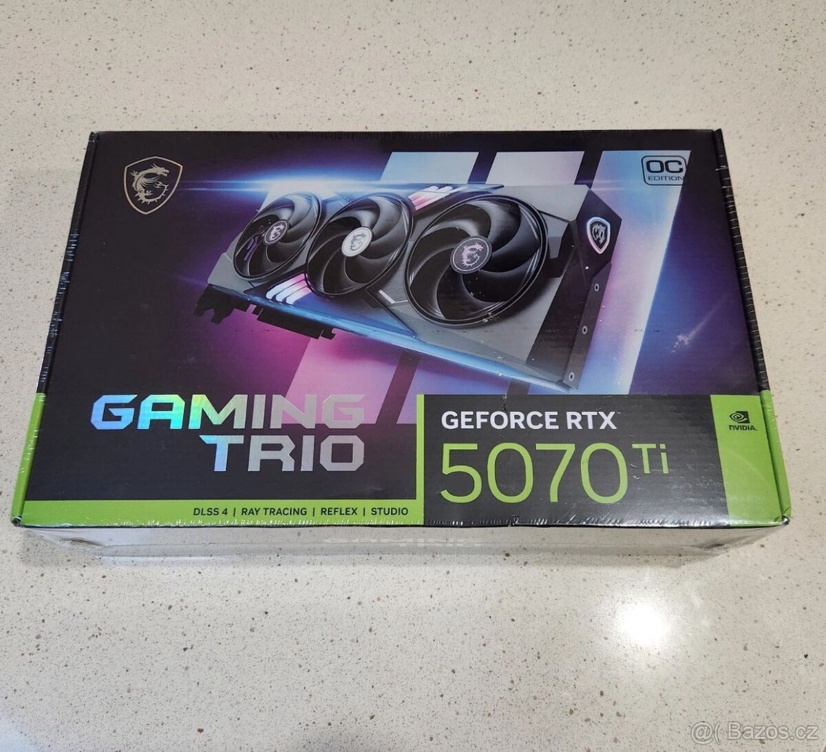 Prodám MSI GeForce RTX 5070 Ti Gaming OC (JAKO NOVÁ)
