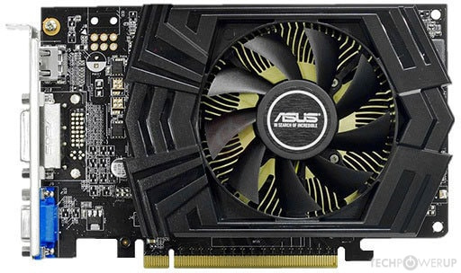 ASUS GTX 750 OC 2 GB GDDR5