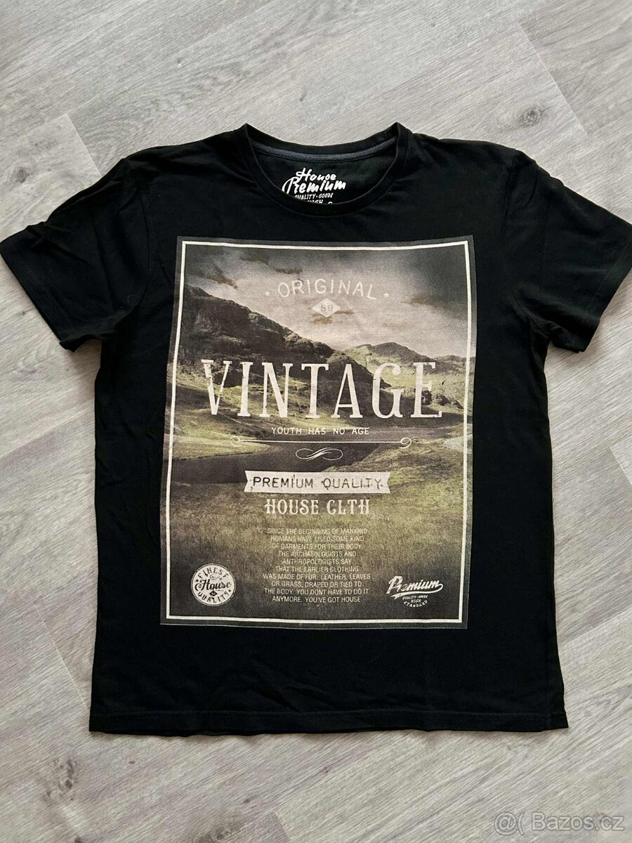 Prodám pánské tričko HOUSE Premium vel. L