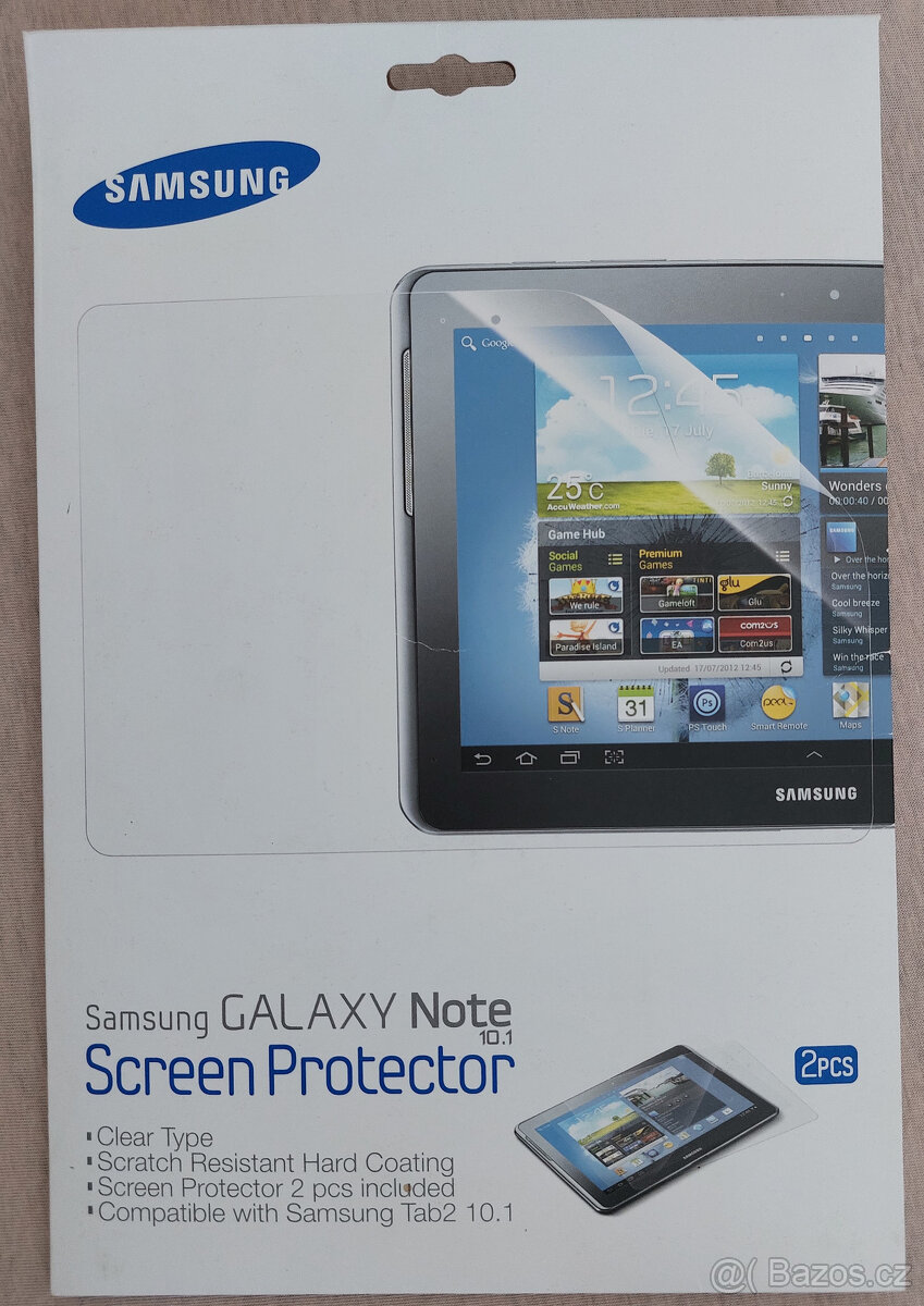 Ochranná fólie na tablet Samsung Galaxy Note 10.1