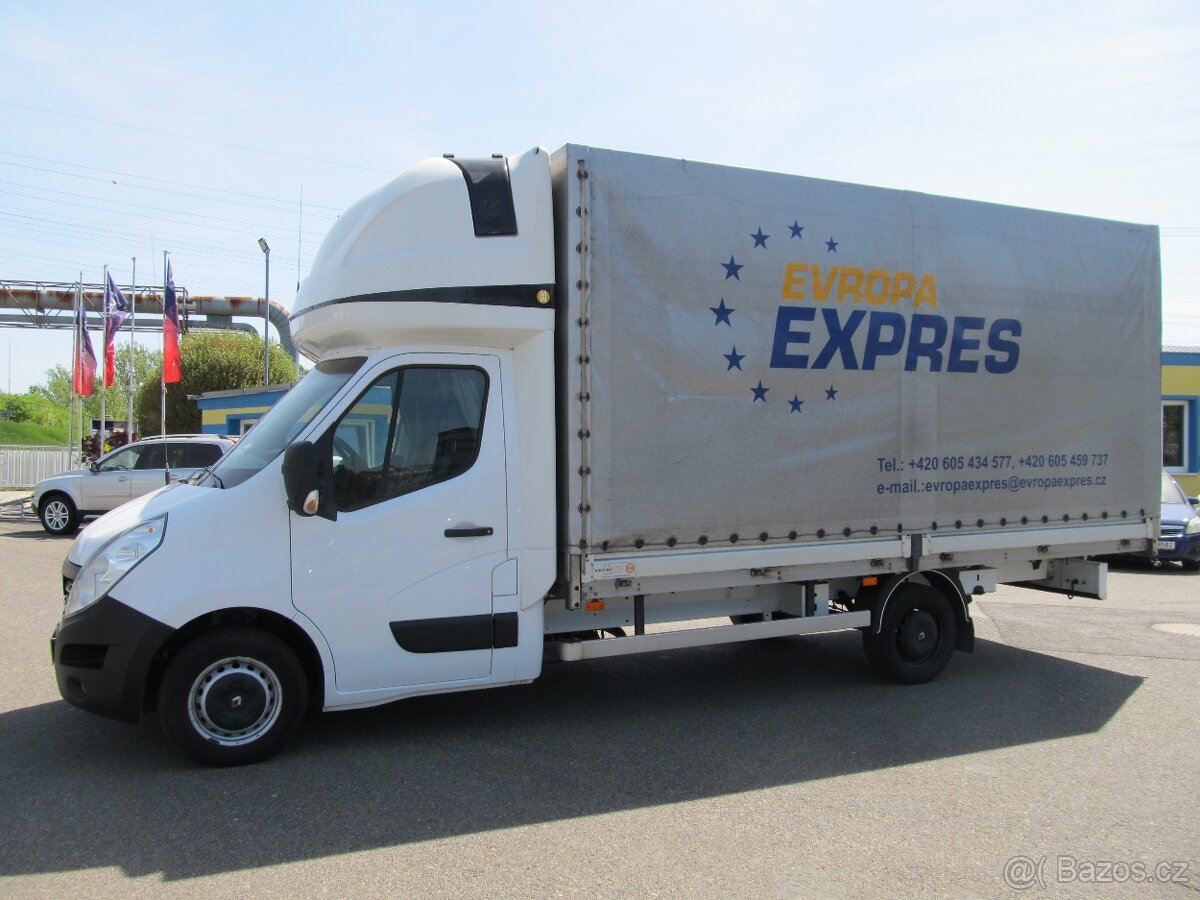 Renault Master 2.3 DCI 1.maj 10 palet spaní