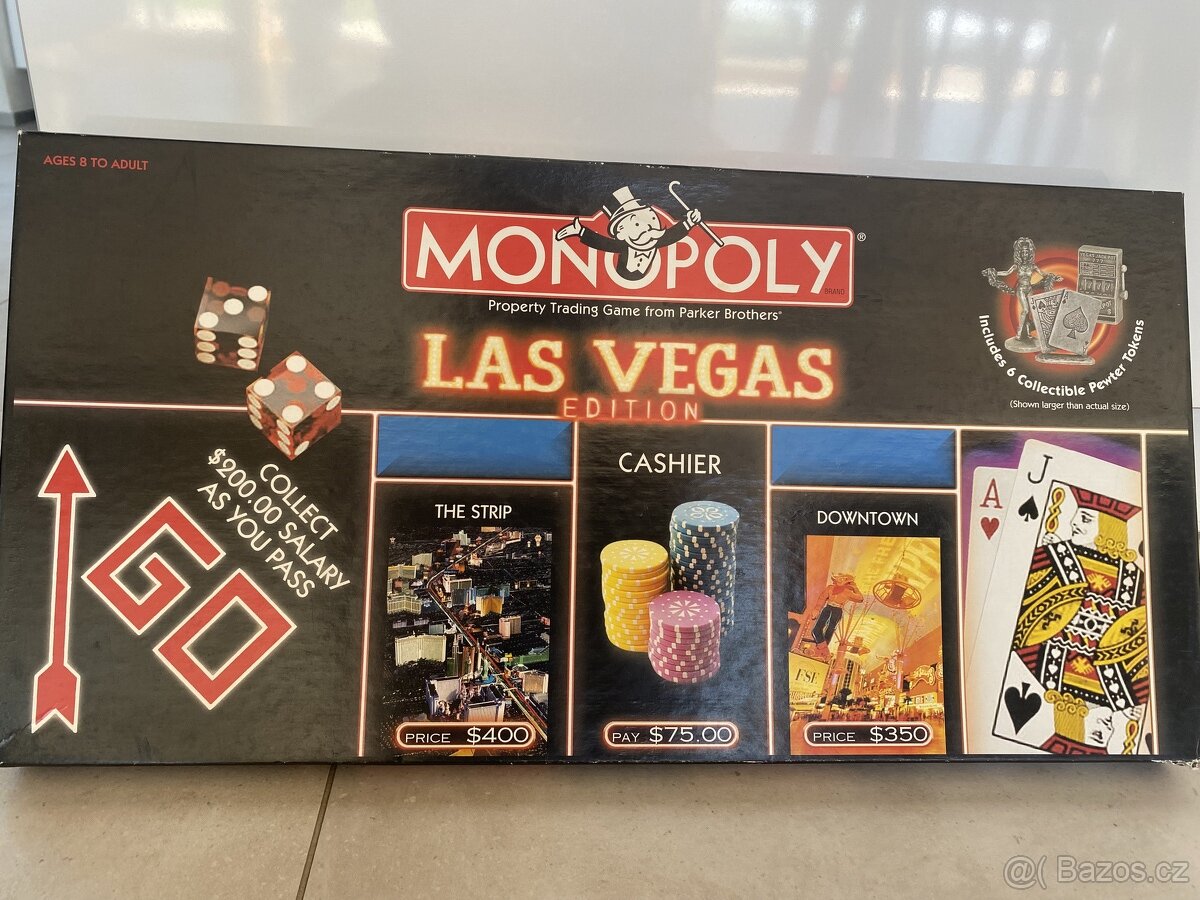 MONOPOLY Las Vegas originál z USA