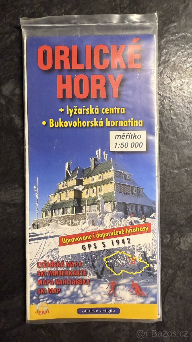 Turistická mapa Orlické hory