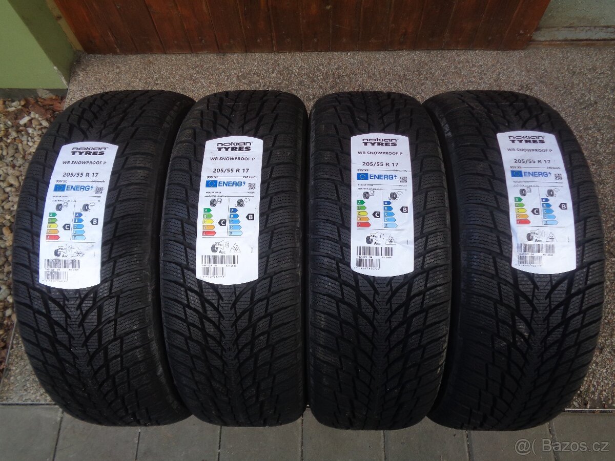 Zimní pneu 205/55/17 R17 Nokian - NOVÉ
