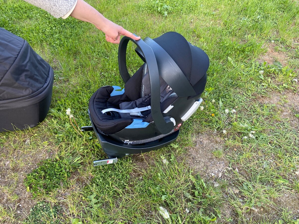 Kočárek , trojkombinace , vajíčko isofix