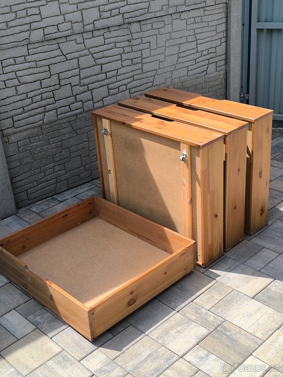 Prodám úložný boxy pod postel
