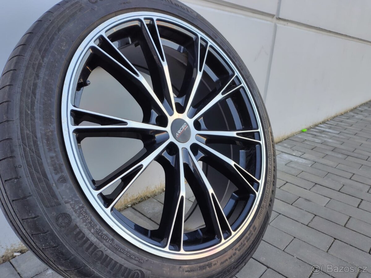 Prodám krásné obuté elektrony alu kola 5X112 R20