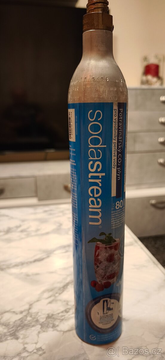 2 x BOMBIČKA SODASTREAM PRÁZDNÁ