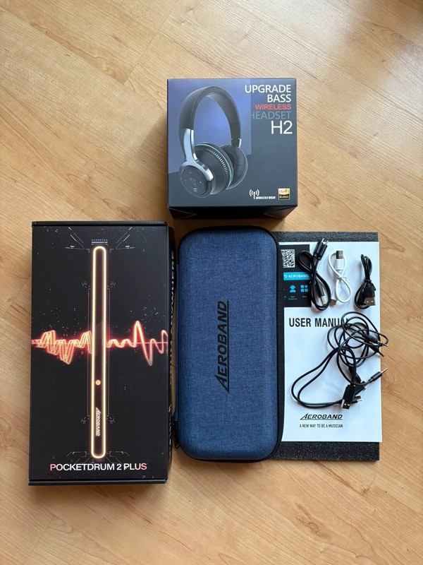 Souprava Smart Bubnovací paličky Aero Band Pocket Drum 2