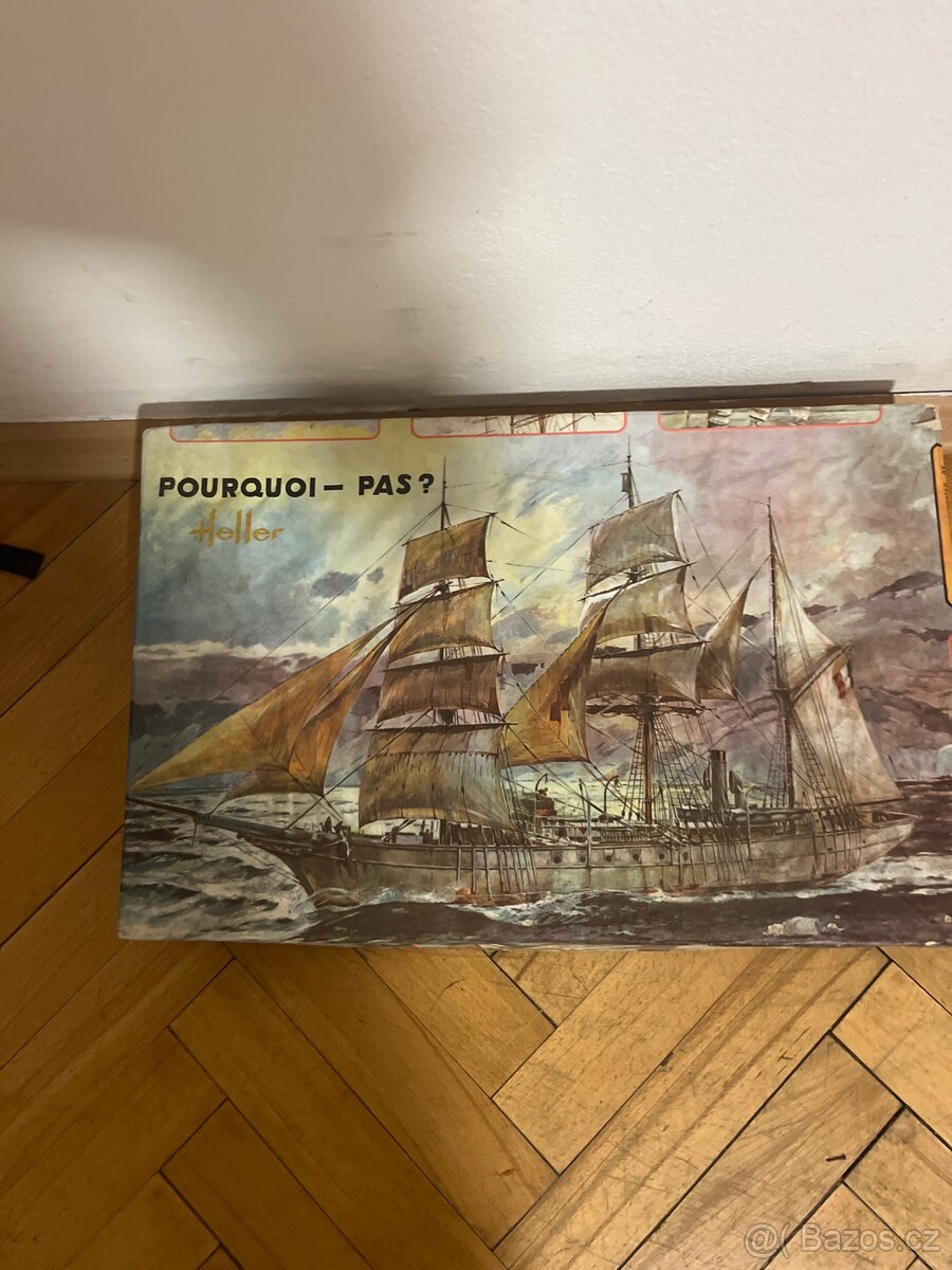 Prodám retro model lodi