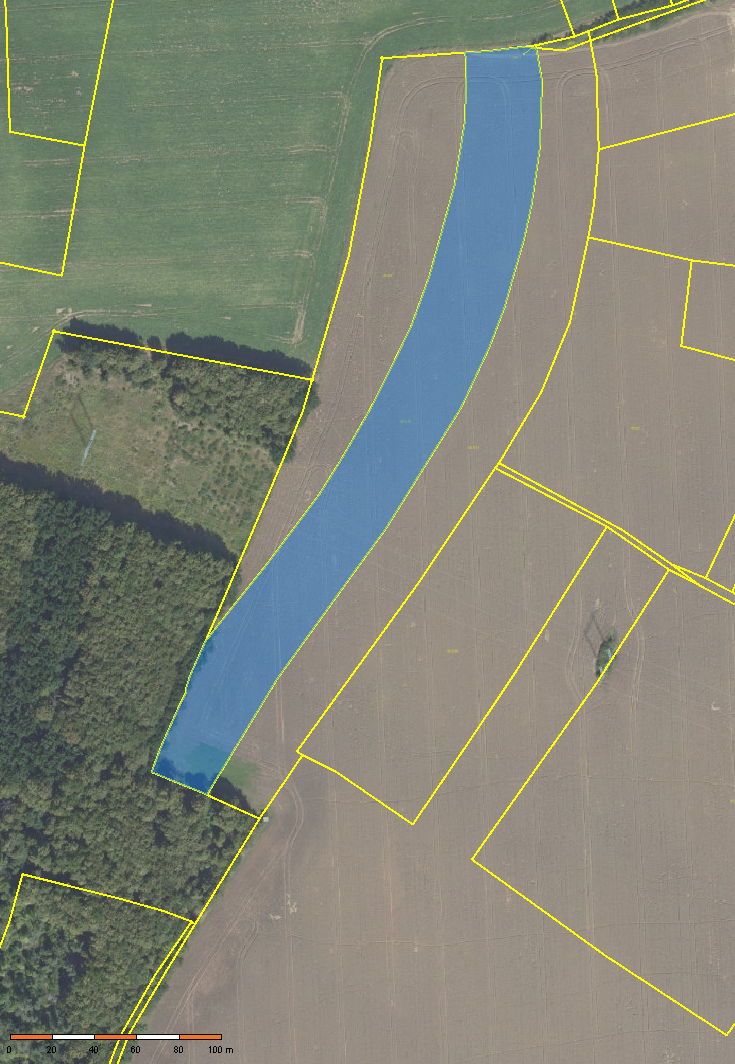 Prodej orné půdy 13.947 m2 - Liblice u Českého Brodu