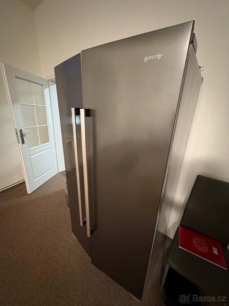 Prodám americkou chladničku Gorenje NRS85728X