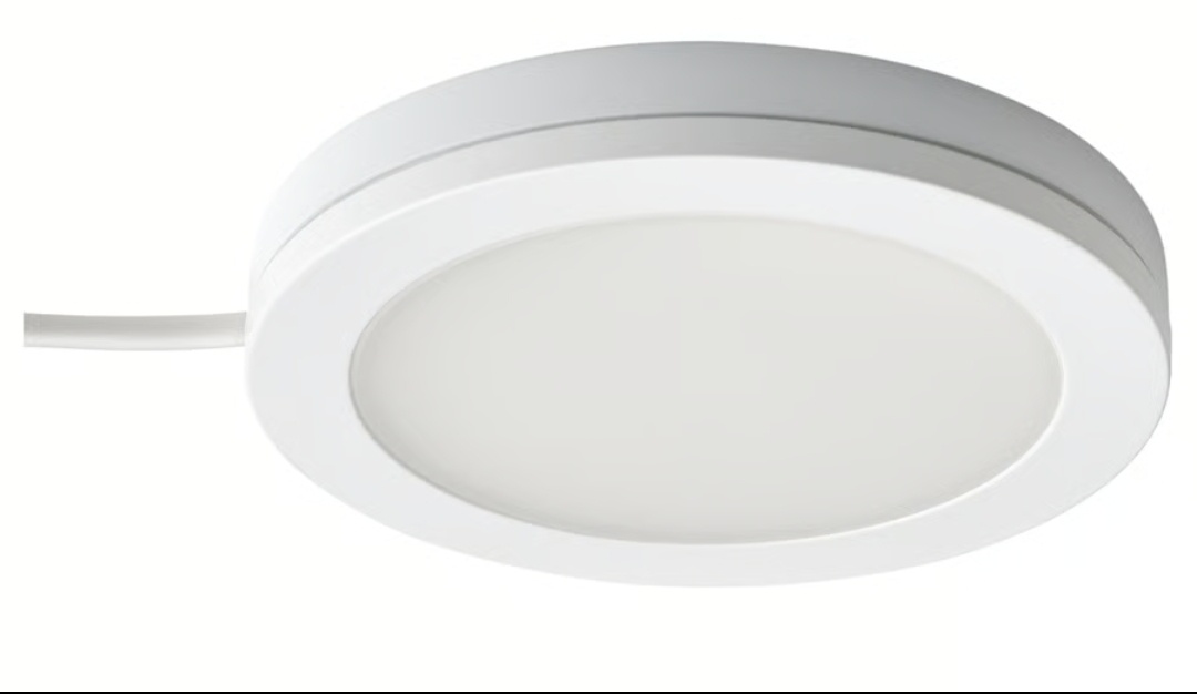 IKEA LED bodové osvětlení, stmívatelná bílá