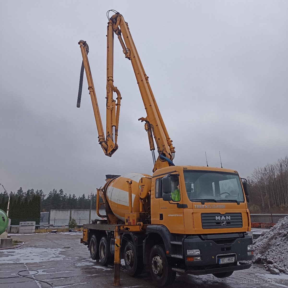 Domichavac schwing, Man tga 8x4