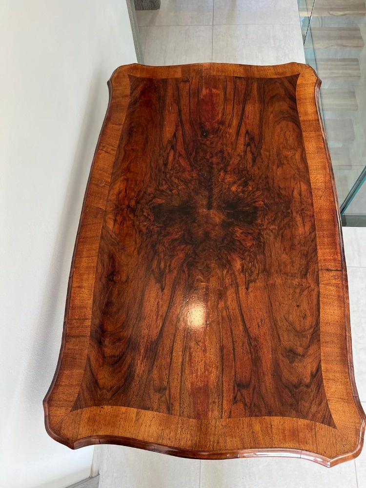 Intarziovaný jídelní stůl 1200 X 700 mm