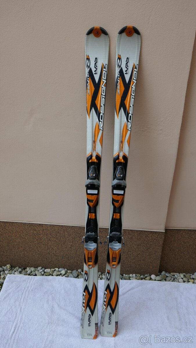 SJEZDOVÉ LYŽE ROSSIGNOL ZENITH 162CM/VÁZÁNÍ ROSSIGNOL 100