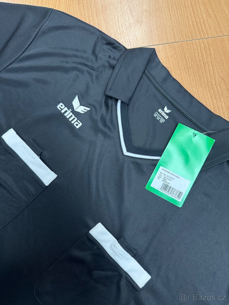 Fotbalový dres pro rozhodčí Erima, cerny