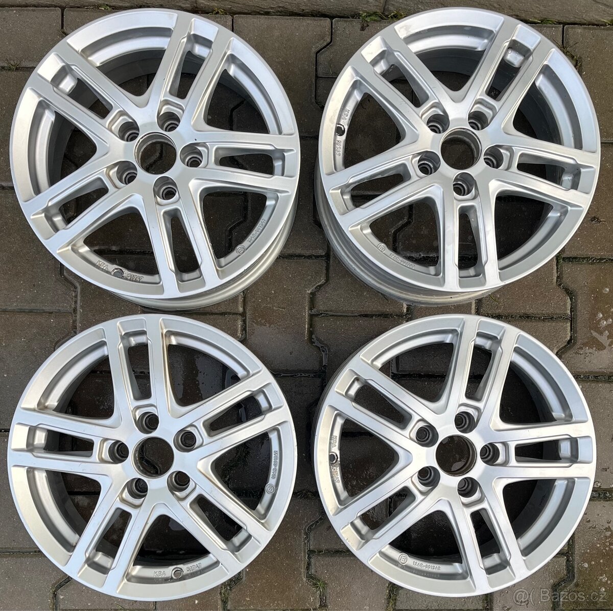 Alu disky Dezent, 5x100, R15, ET38