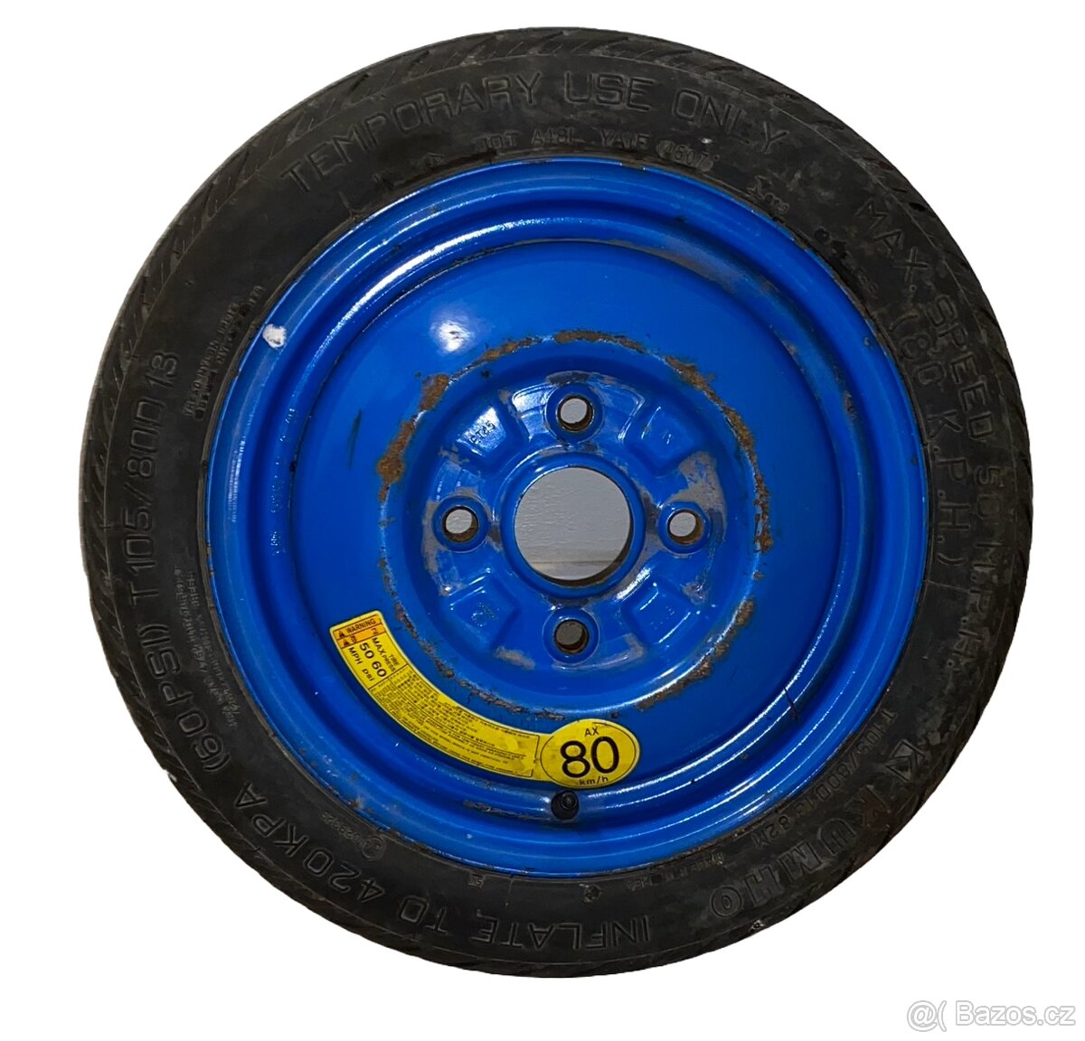Daewoo Matiz dojezdové kolo / rezerva T105/80 D13 82M 3.5Jx1