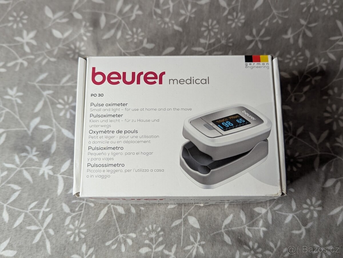 Beurer medical po 30- Pulzní oxymetr- nové rozbalené
